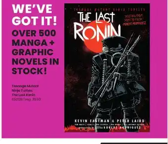 Toys R us Teenage Mutant Ninja Turtles: The Last Ronin offer