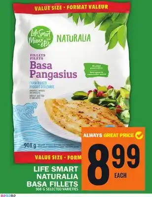 Food Basics LIFE SMART NATURALIA BASA FILLETS offer