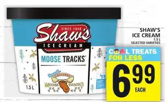 Food Basics SHAW'S ICE CREAM offer
