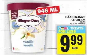 Food Basics HÄAGEN-DAZS ICE CREAM offer