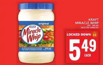 Food Basics KRAFT MIRACLE WHIP offer