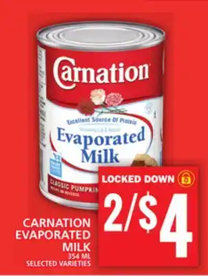 Food Basics CARNATION EVAPORATED MILK offer