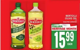 Food Basics BERTOLLI OLIVE OIL offer