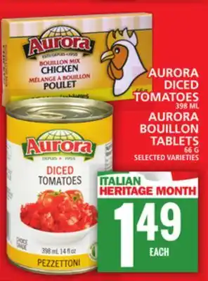 Food Basics AURORA DICED TOMATOES offer