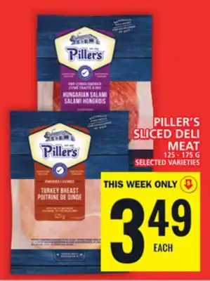 Food Basics PILLER'S SLICED DELI MEAT offer