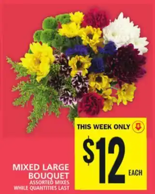 Food Basics MIXED LARGE BOUQUET offer