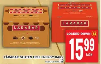 Food Basics LÄRABAR GLUTEN FREE ENERGY BARS offer