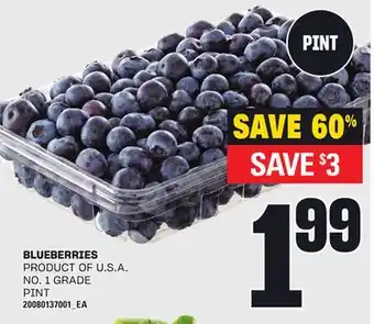 Loblaws BLUEBERRIES, PINT offer
