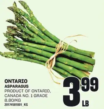 Loblaws ASPARAGUS offer