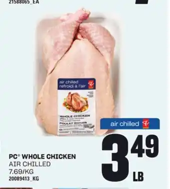Loblaws PC WHOLE CHICKEN offer