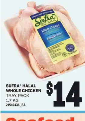 Loblaws SUFRA HALAL WHOLE CHICKEN offer