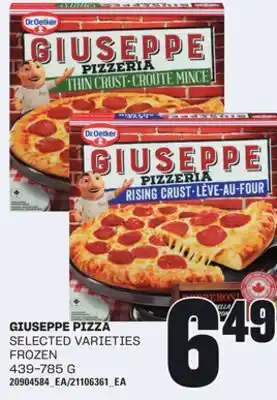 Loblaws GIUSEPPE PIZZA, 439-785 G offer