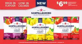 Loblaws SANPELLEGRINO MOMENTI OR NATURALI SPARKLING WATER, 6 x 330 mL offer