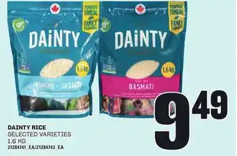 Loblaws DAINTY RICE, 1.6 KG offer