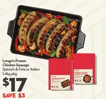 Longo's Longo's Frozen Chicken Sausage offer