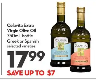 Longo's Colavita Extra Virgin Olive Oil offer