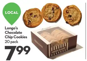 Longo's Longo's Chocolate Chip Cookies offer