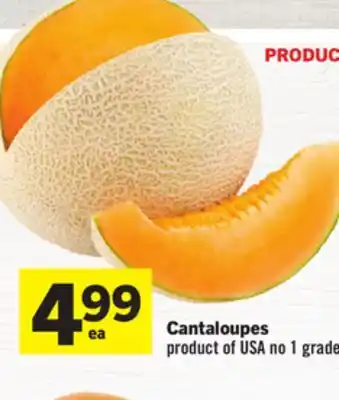 Foodland Cantaloupes offer