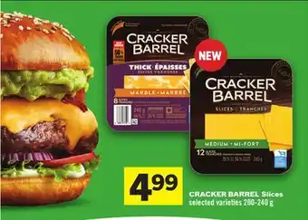 Foodland CRACKER BARREL Slices offer