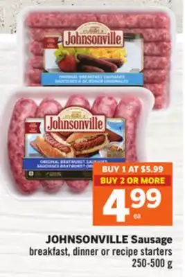Foodland JOHNSONVILLE Sausage offer