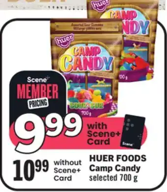 Foodland HUER FOODS Camp Candy selected 700 g offer