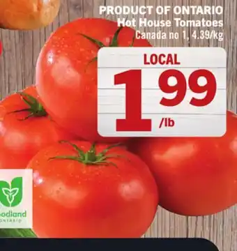 Foodland Hot House Tomatoes offer