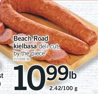 Fortinos Beach Road kielbasa offer