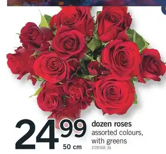 Fortinos DOZEN ROSES, 50 CM offer