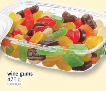 Fortinos wine gums 475 g offer