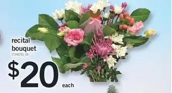 Fortinos recital bouquet bouquet offer