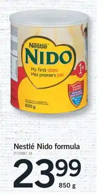Fortinos NESTLÉ NIDO FORMULA, 850 g offer