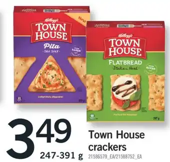 Fortinos TOWN HOUSE CRACKERS, 247-391 g offer