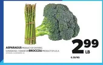 Real Canadian Superstore ASPARAGUS OR BROCCOLI offer