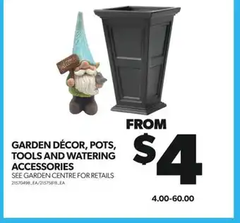 Real Canadian Superstore GARDEN DÉCOR, POTS, TOOLS AND WATERING ACCESSORIES offer