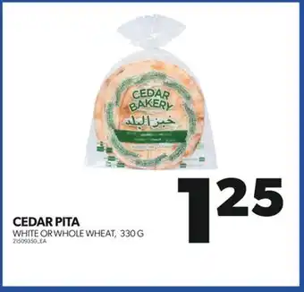Real Canadian Superstore CEDAR PITA, 330 G offer