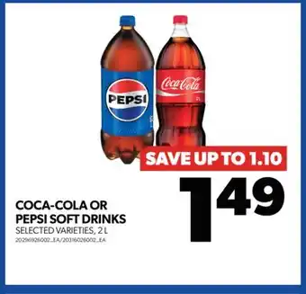 Real Canadian Superstore COCA-COLA OR PEPSI SOFT DRINKS offer