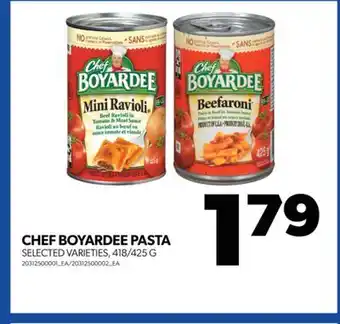 Real Canadian Superstore CHEF BOYARDEE PASTA, 418/425 G offer