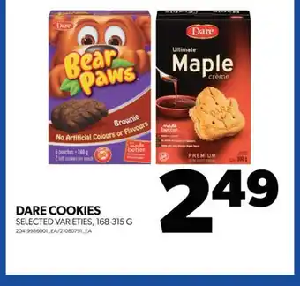Real Canadian Superstore DARE COOKIES, 168-315 G offer