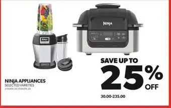 Real Canadian Superstore NINJA APPLIANCES offer