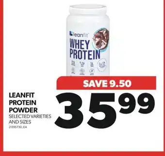 Real Canadian Superstore LEANFIT PROTEIN POWDER offer