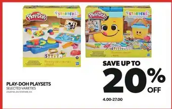 Real Canadian Superstore PLAY-DOH PLAYSETS offer