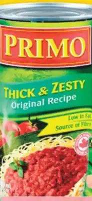 No Frills PRIMO SAUCE offer