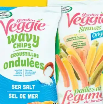 No Frills SENSIBLE PORTIONS VEGGIE STRAWS or CHIPS, 120-142 g offer