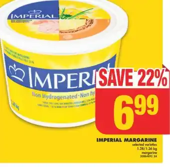 No Frills IMPERIAL MARGARINE, 1.28/1.36 kg offer