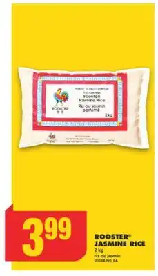 No Frills ROOSTER JASMINE RICE, 2 KG offer