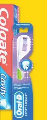 No Frills COLGATE or CREST TOOTHPASTE 50-100 mL or MANUAL TOOTHBRUSH 1 ea offer