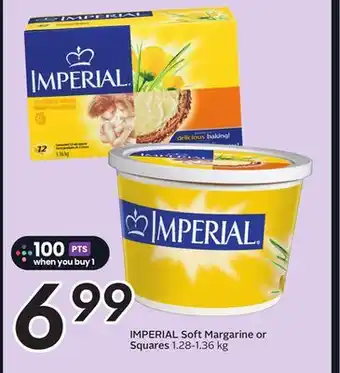 Sobeys IMPERIAL Soft Margarine or Squares offer