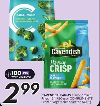Sobeys CAVENDISH FARMS Flavour Crisp Fries offer