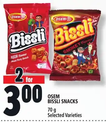 Metro OSEM BISSLI SNACKS offer