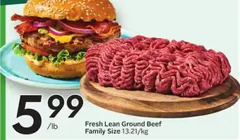 Sobeys Fresh Lean Ground Beef offer